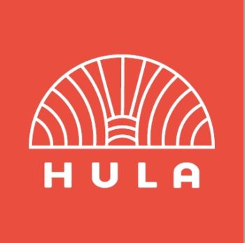 Hula logo red