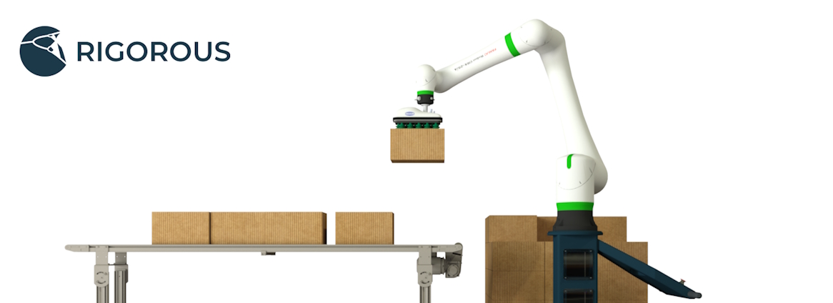 Rigorous Technologies Robotic box handler